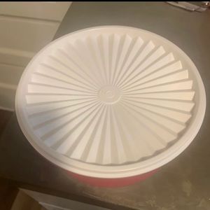 Tupperware retro Cookie Container
